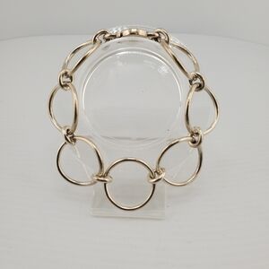 Vintage N.E. From Sterling Link Bracelet